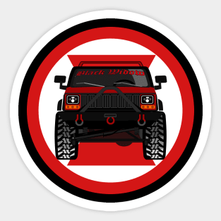 black widow XJ Sticker